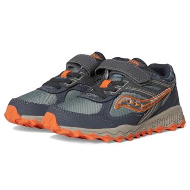 Imagem de Saucony Tênis de corrida unissex infantil Cohesion Tr14 com fecho alternativo, verde-oliva/camuflado, 20