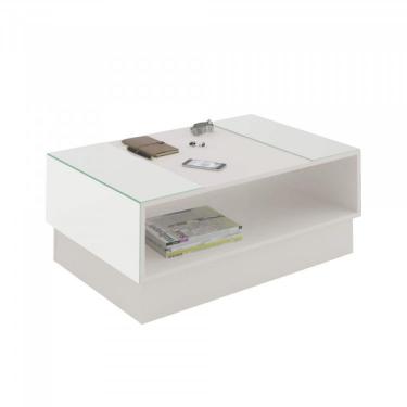 Imagem de Mesa Centro com Espelho Detroit Artely Off White