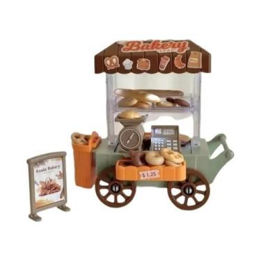 Imagem de Carrinhos De Venda De Brinquedo DIY Para Casa De Bonecas Em Miniatura: