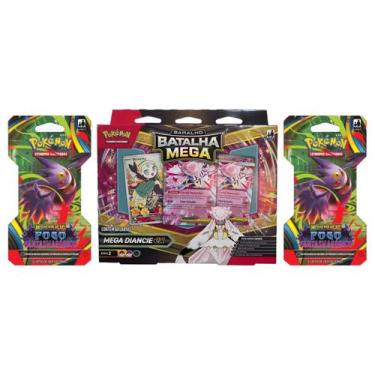 Imagem de Kit Iniciante Pokémon Estampas Ilustradas Baralho + Booster