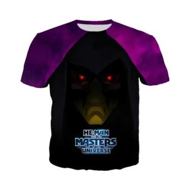 Imagem de Camiseta Unissex Oversized Com Estampa 3D He-Man Masters of the Univer