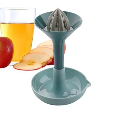 Imagem de Espremedor manual, espremedor de frutas,Prensa manual rotativa laranja para cozinha - Alargador multifuncional de prensa rotativa, espremedor de frutas manual para frutas cítricas, limão, limão, romã