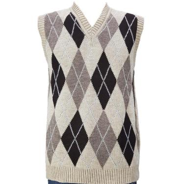 Imagem de Colete Katlen Tricot Jacquard Losango-Masculino