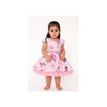 Imagem de Vestido Infantil - LIG LIG, Rosa, 12
