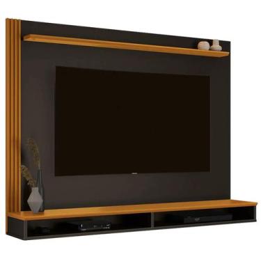 Imagem de Painel davos para tv até 55' 1,40m - edn, PRETO CEDRO