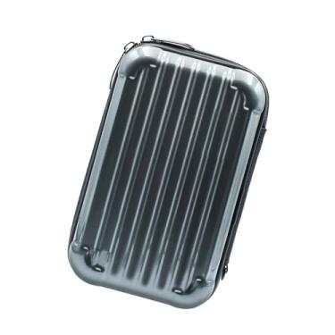 Imagem de aqxreight AMagisn AC03 Estojo para Câmera Bolsa de Armazenamento Protetora Compacta Com Organizador Removível, Couro PU Resistente à água, Zíperes Duplos para Ace Bolsa de Viagem Portátil para