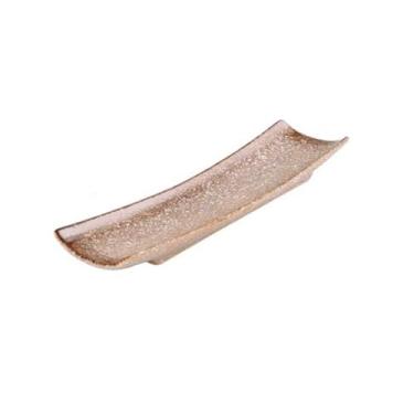 Imagem de Prato de molho de soja, tigelas de cerâmica para molho de soja, utensílios de mesa de cerâmica para uso doméstico e em restaurantes (marrom)