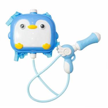 Imagem de Mochila de Pinguim Infantil com Pistola de Água Domni