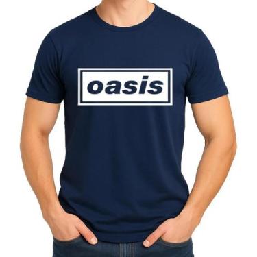 Imagem de Camiseta Camisa Blusa Masculina Feminina 100% Algodão Banda de Rock Oa