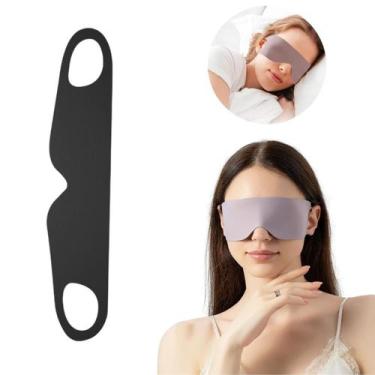 Imagem de Máscara De Dormir Leve Confortável 1 Uni Blackout Suave Ajustável