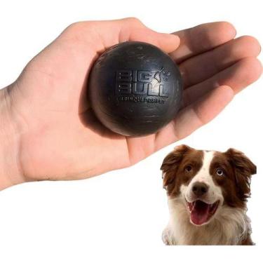 Imagem de Brinquedo Cachorro Bolinha Maciça Atóxica Resistente Anti Stress Bola 