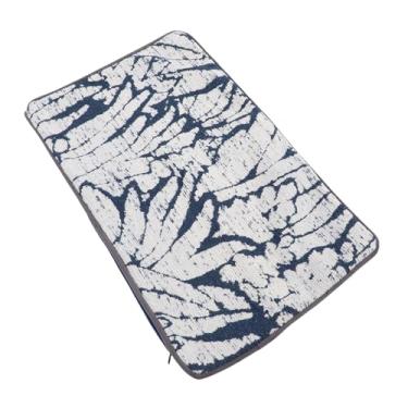 Imagem de AUNMAS 6 Peças de Capas de Almofada, Azul Branco 18 X 18 Com Padrões Boho de Fazenda Vintage, Tecido Respirável de Poliéster Completo, Lavável na Máquina, Ciclo Suave para Cadeira (50,8x30,5cm /