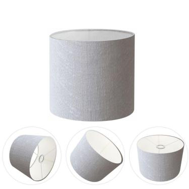 Imagem de Cúpula Abajur Cilíndrica Cp-7005 ø18x18cm Rustico Cinza