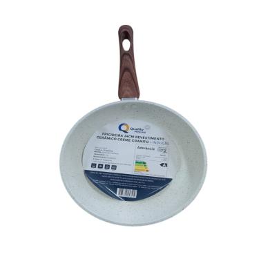 Imagem de Frigideira Com Revestimento Cerâmico - Bege