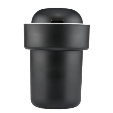 Imagem de Lixeira Unique 5 Litros Preta Em Polipropileno - Vem