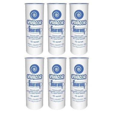 Imagem de Tinta Tecido Corante Roupas Vivacor Guarany 6U Azul Natier