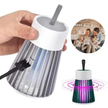 Imagem de Luminária Mata Mosca Elétrica Usb Led Para Varanda - Lippin