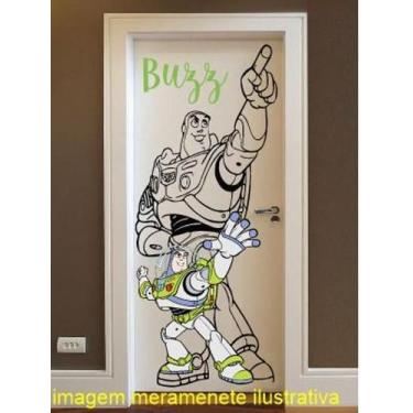 Imagem de Adesivo Para Porta Buzz - Lojinha Da Luc Adesivos