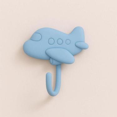 Imagem de Gancho Adesivo Suporte Parede Toalha Rosto Porta Chaves Objetos Bolsas