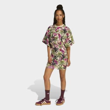 Imagem de Vestido Adidas Farm Casual Feminino, Bege, M