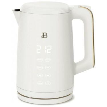 Imagem de Chaleira elétrica Beautiful 1,7L branca com display touch, 4 programas de temperatura, modo manter aquecido, 1500W, 110V