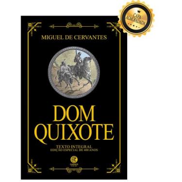 Imagem de Livro - Dom Quixote de la Mancha  Edição de Luxo Almofadada | Versão I