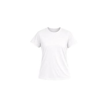 Imagem de Camiseta Baby Look Feminina Básica 100 Algodão Alta Qualidade Lisa Bas