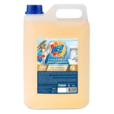 Imagem de Detergente Para Máquina De Lavar Louça Anti Incrustrante 5 L - Deo lin