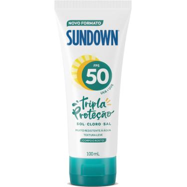 Imagem de Protetor Solar SUNDOWN Praia e Piscina FPS50 100ml