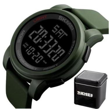 Imagem de Relógio Masculino Skmei 1257 Á Prova D'água Digital Esportivo-Masculino
