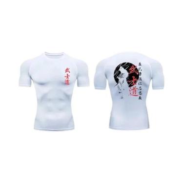 Imagem de Camiseta Masculina De Compressão De Secagem Rápida De Manga Curta Esti