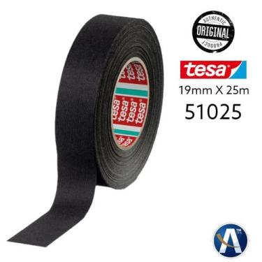 Imagem de Fita Isolante Tecido Lonada para Chicotes Automotivos 19mm x 25m - Ori