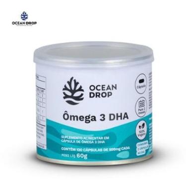 Imagem de Omega 3 DHA 500mg 120 Capsulas Ocean Drop-Unissex