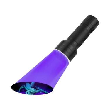 Imagem de Lanterna UV De Luz Roxa 1-51 LED De Alta Potência 395nm, Detector De U