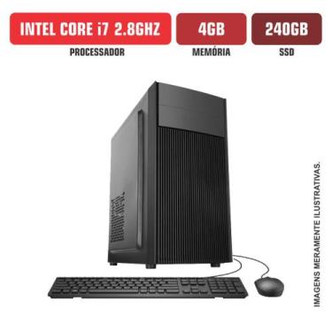 Imagem de Computador Flex Computer Intel Core i7 4GB SSD 240Gb Com Kit