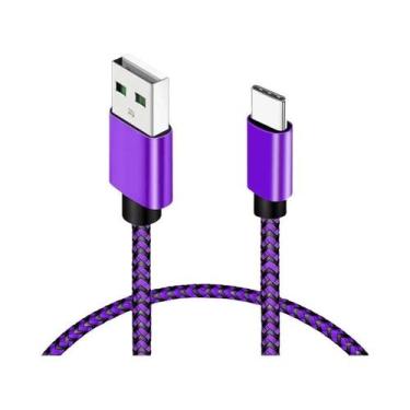 Imagem de Cabo USB a Para Tipo C De Nylon Trançado De 1M 2M 3M Com Carregamento 
