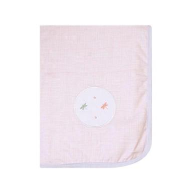 Imagem de Manta Bebê Flanelada Forrada Libélula Papi 1,0m x 75cm