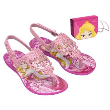 Imagem de Sandalia Grendene Kids 22496 Princesas Clutch Bag, 29, Rosa