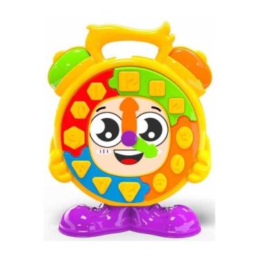 Imagem de Brinquedo Relógio Didático na Solapa Infantil Educativo - Jp Brink