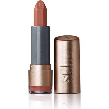 Imagem de Batom Soul Kiss Me Efeito Matte Nude Estilo 3,7g - Eudora, Nude Estilo
