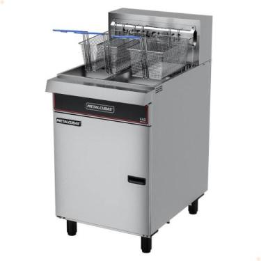 Imagem de Fritador Industrial Elétrico Metalcubas FAO 3C Duplo Zona Fria Água e 