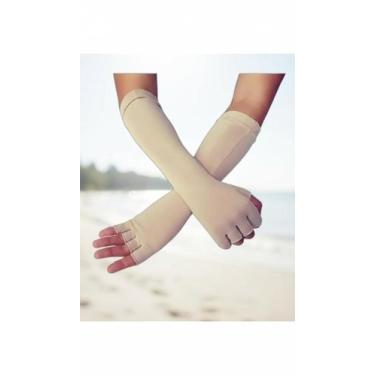 Imagem de Luva Longa Proteção Solar UV FPU50+ Antiderrapante - Congratulations S