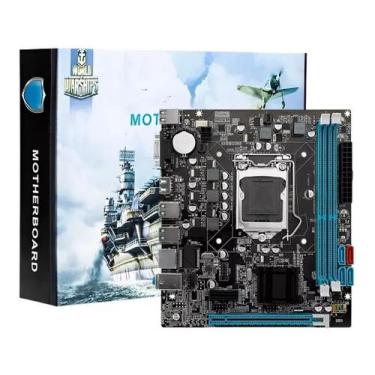 Imagem de Placa Mae B75 1155 2ª E 3ª Geração Até 16gb Gigabit 1000mbps - dex