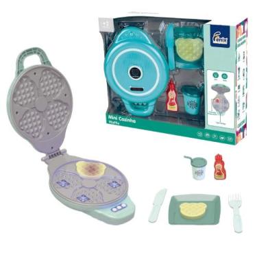 Imagem de Brinquedo Infantil Kit Mini Cozinha - Waffle e Acessórios Fenix - LKC-