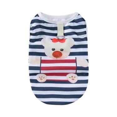 Imagem de Colete Refrescante De Verão Para Pets: Roupa Macia De Desenho Animado 