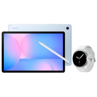 Imagem de Tablet Samsung Galaxy Tab S10 FE Capa e Caneta - Wi-Fi + Smartwatch Sa