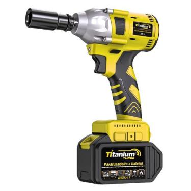 Imagem de Chave de impacto 21v intercambiavel 500nm 1/2 titanium, Bivolt, Unic