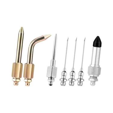 Imagem de Kit De Acopladores Para Pistola De Graxa Com 7 Peças, Dispensador De A