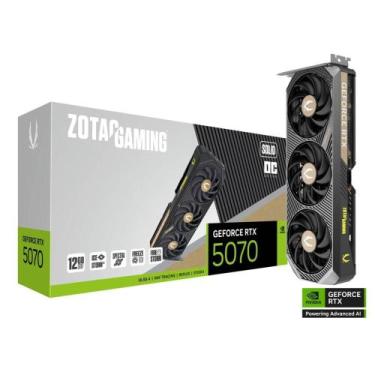 Imagem de Placa De Vídeo Zotac Rtx 5070 Gaming Solid Oc 12gb Gddr7 192 Bit Dlss4
