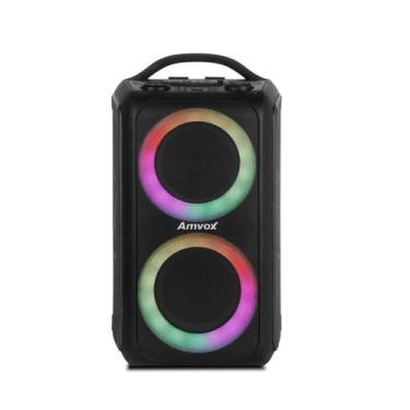 Imagem de Caixa de som amplificada amvox aca 600 bagvox 600w preto